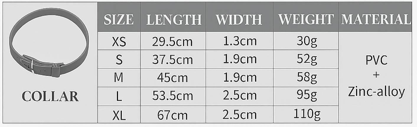 Dog Waterproof Collar - Tan