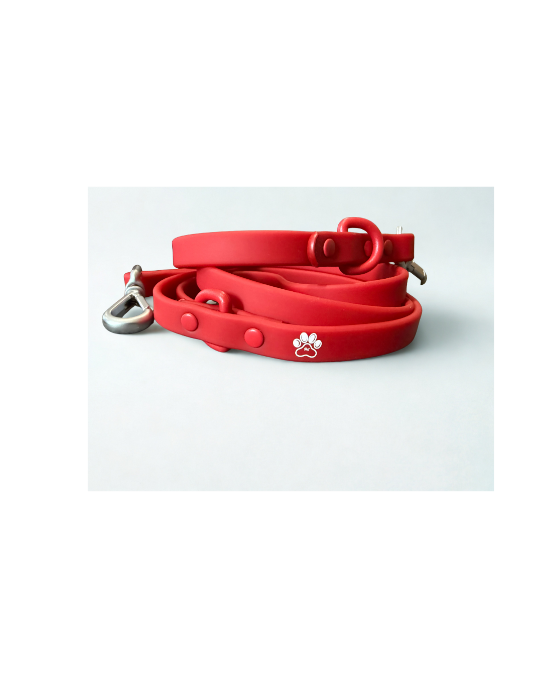 Dog Waterproof Leash - Red