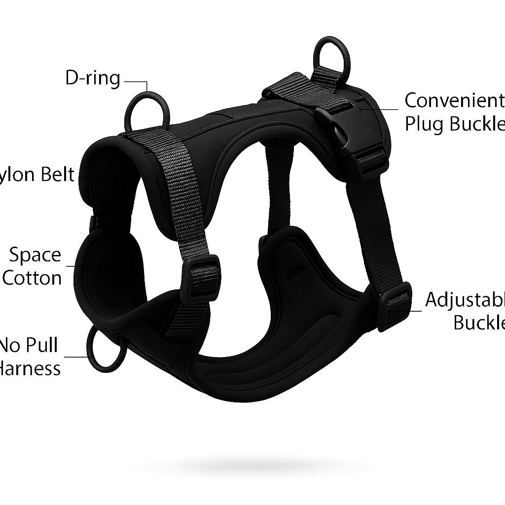 Dog Harness - Black