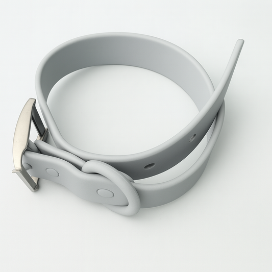 Waterproof Dog Collar - Grey