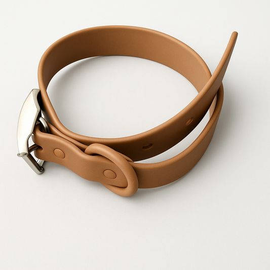 Dog Waterproof Collar - Brown