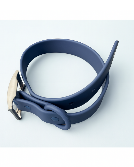 Waterproof Dog Collar - Navy Blue