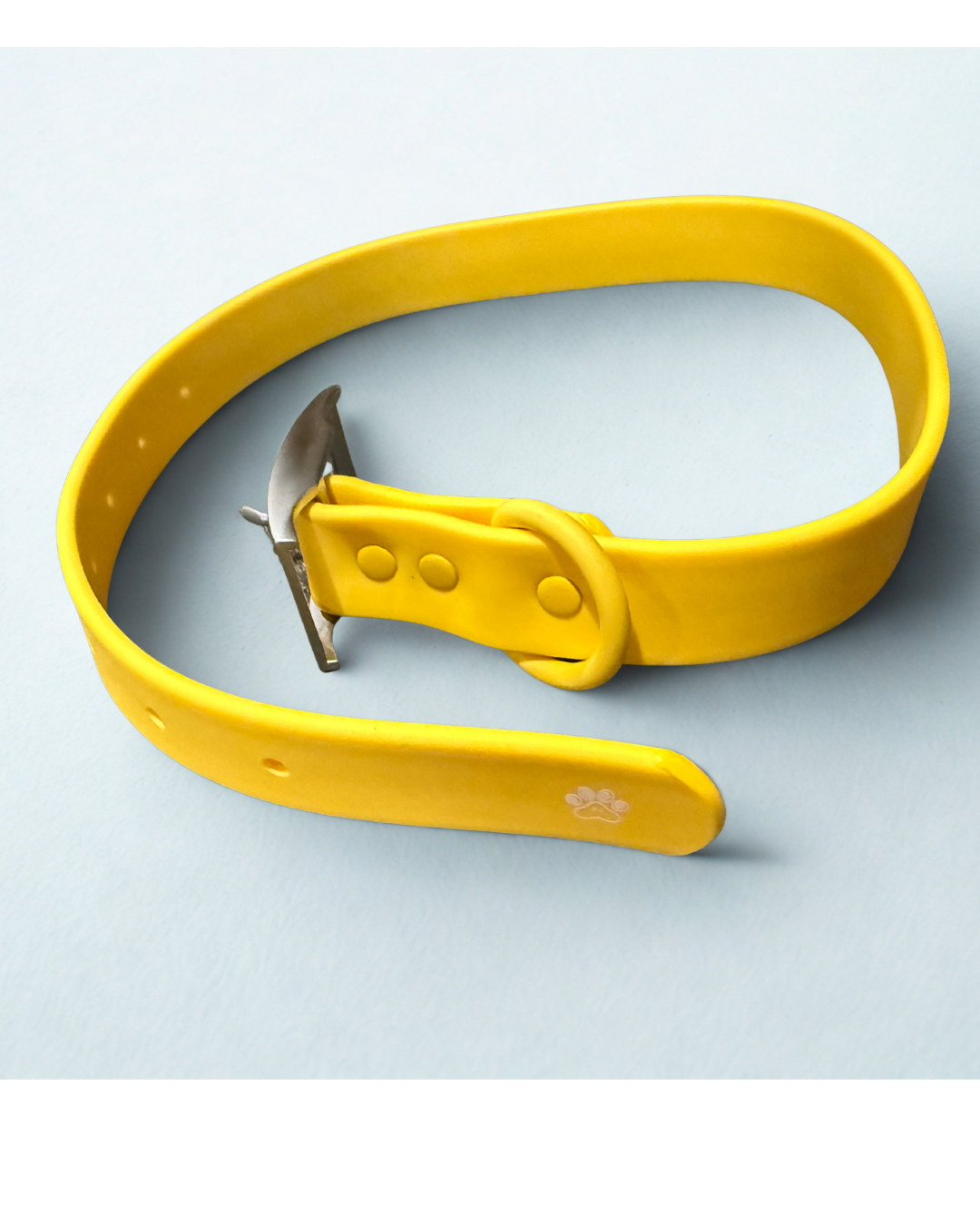Waterproof Dog Collar - Yellow